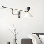 Saga – Nordic Adjustable Long Arm LED Reading Wall Lamp for Cozy Spaces Monalume