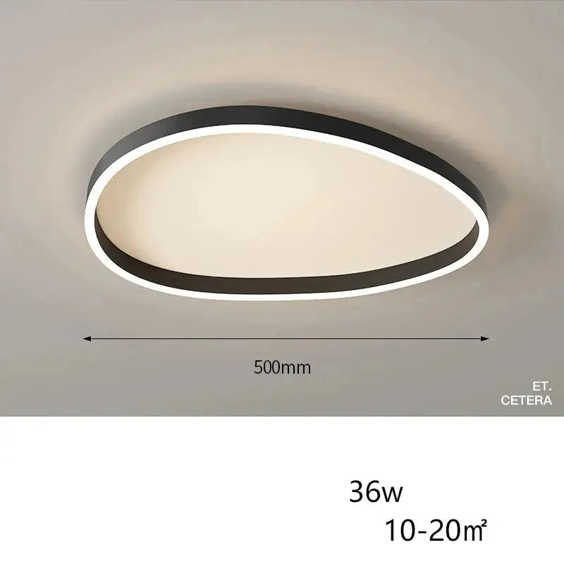 Astrid – Modern Brushed Dimmable LED Ceiling Light with Elegant Ring Design Monalume.com