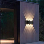 Darya – Modern Up-and-Down LED Outdoor Wall Lamp for Stylish Illumination Monalume