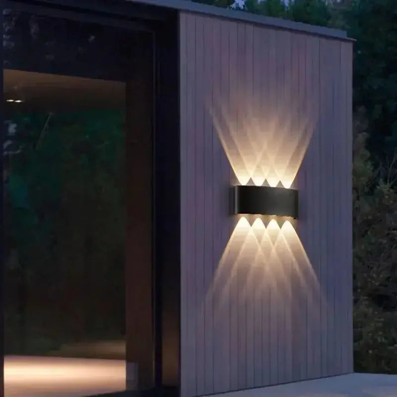 Darya – Modern Up-and-Down LED Outdoor Wall Lamp for Stylish Illumination Monalume