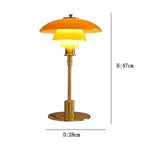 Helga – High-Quality LED Glass Table Lamp for Elegant Lighting Monalume