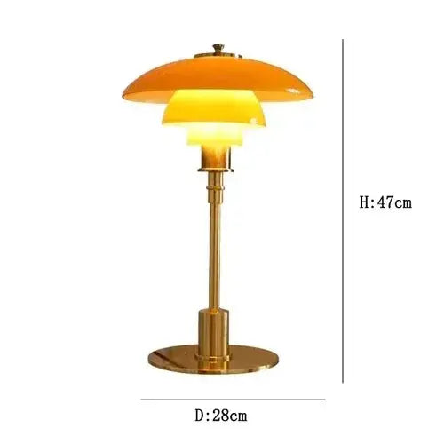 Helga – High-Quality LED Glass Table Lamp for Elegant Lighting Monalume
