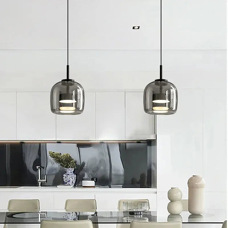 Hilda – Modern Luxury LED Glass Pendant Lamp for Elegant Interiors Monalume