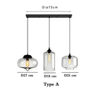 Norna – Classic Glass Pendant Lamp for Timeless Elegance Monalume