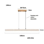 Arvid – Dimmable LED Pendant Light with Natural Stone Design for Modern Interiors Monalume.com