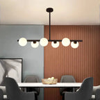 Edvin – Modern Glass Ball LED Pendant Light for Dining Tables and Bars Monalume.com