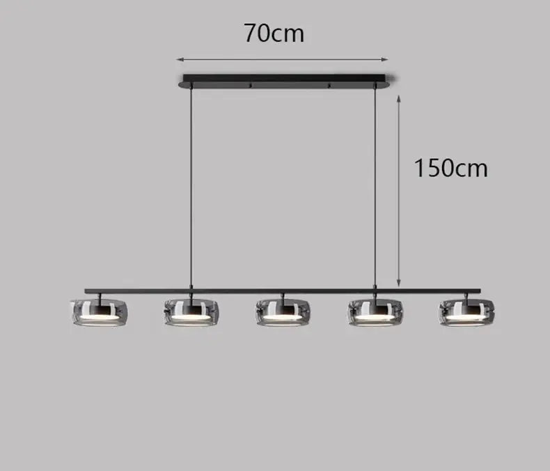 Erland – Nordic Modern Dimmable LED Pendant Light for Dining Tables and Bars Monalume.com
