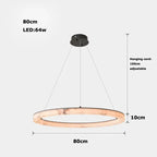 Aron – Modern Dimmable LED Pendant Light with Elegant Marble Lampasa.com