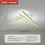Lumara – Modern Flexible Dimmable LED Ceiling Chandelier Lampasa.com