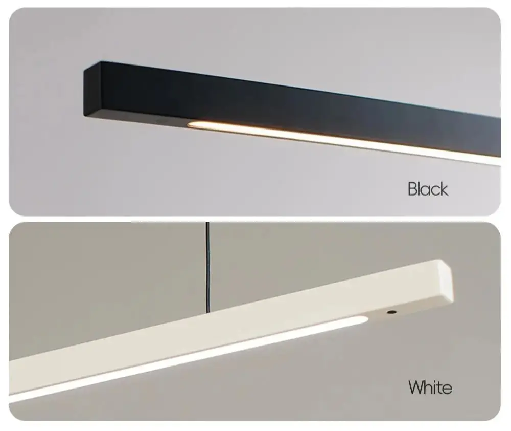 Einar – Dimmable Smart LED Pendant Light with Wooden Design and Sweep Sensor (Black & White Edition) Monalume.com
