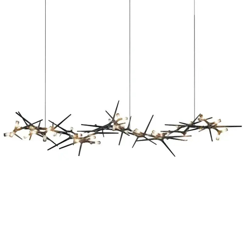 Thorsten – Modern Antler-Style Dimmable LED Pendant Monalume.com
