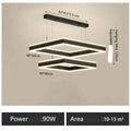 Zerel – Scandinavian Elegant Modern Square Dimmable LED Pendant Lamp Lampasa.com
