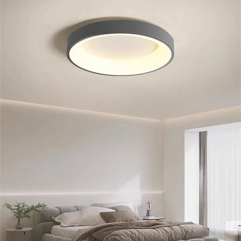 Bjorn – Nordic Round Dimmable LED Ceiling Lamp Lampasa.com
