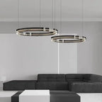 Espen – Modern Glass Circle Dimmable LED Pendant Lamp for Sleek Lighting Monalume