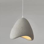 Kaia – Handmade Japandi Wabi-Sabi LED Pendant Light for Serene, Minimalist Interiors Monalume.com
