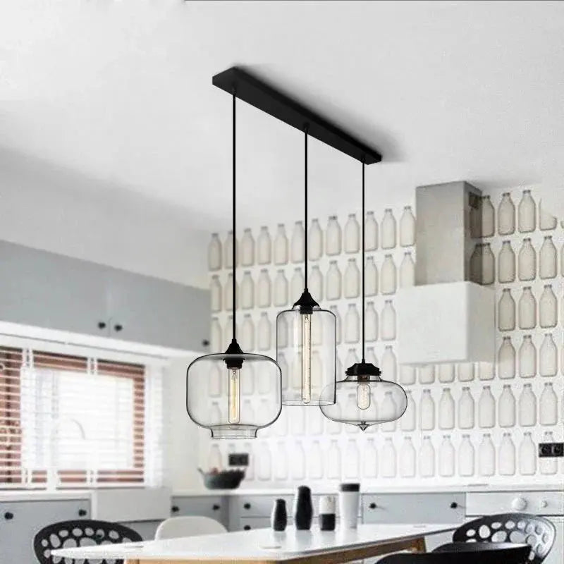 Norna – Classic Glass Pendant Lamp for Timeless Elegance Monalume