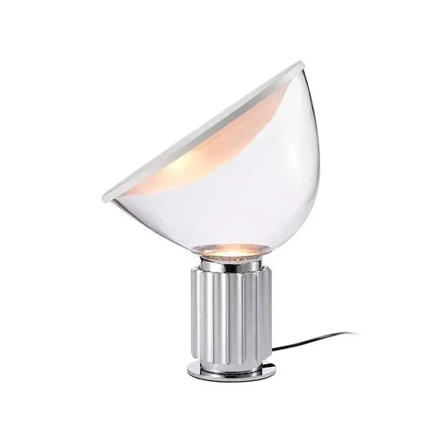 Halvard – Artistic Italian Glass LED Desk Lamp with Creative Design Monalume
