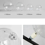 Alfred – Modern Minimalist LED Pendant Light with Glass Ball Design for Ceilings Monalume.com