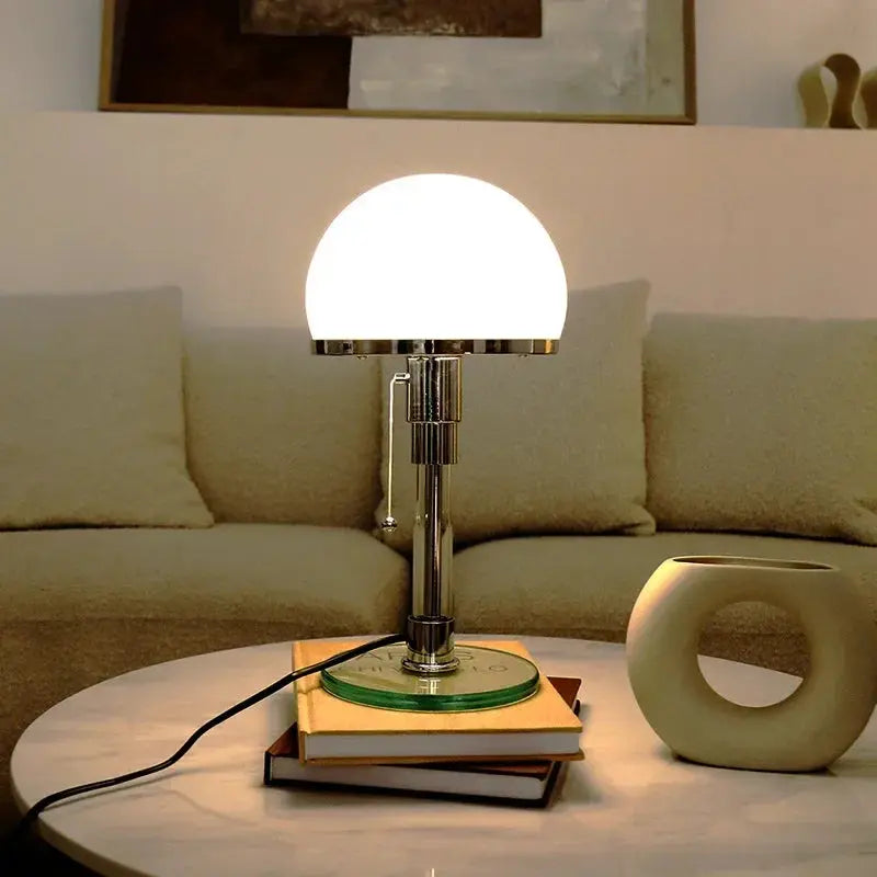 Rakel – Nordic Glass Ball LED Table Lamp for Elegant, Modern Decor Monalume