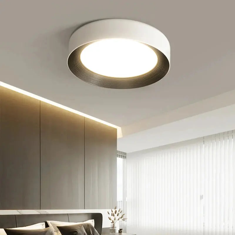 Sami – Elegant Scandinavian Circular LED Ceiling Lamp for Modern Interiors Monalume