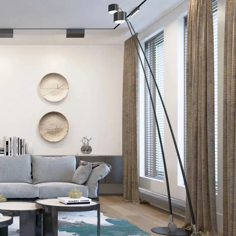 Embla – Modern Minimalist Long Strip LED Floor Lamp for Sleek, Ambient Lighting Monalume