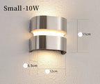 Yrsa – Stainless Steel Outdoor IP65 LED Wall Lamp for Durable, Weatherproof Lighting Monalume