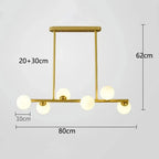 Meya – Nordic Dimmable LED Pendant Light for Dining Tables and Bars Monalume.com