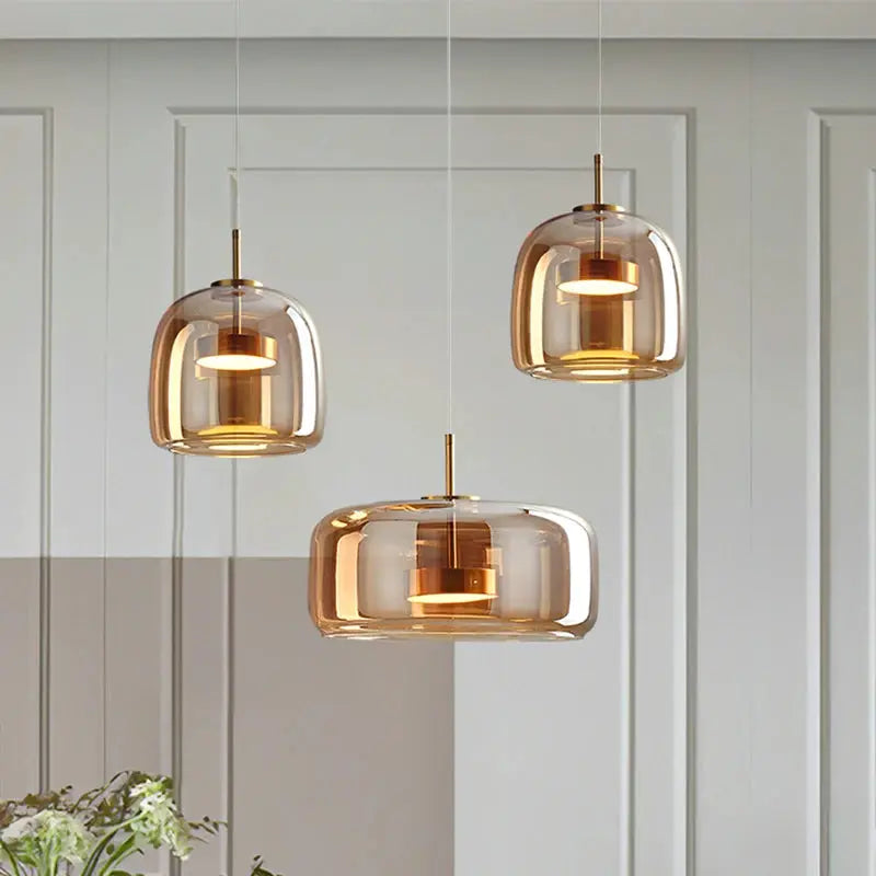 Hilda – Modern Luxury LED Glass Pendant Lamp for Elegant Interiors Monalume