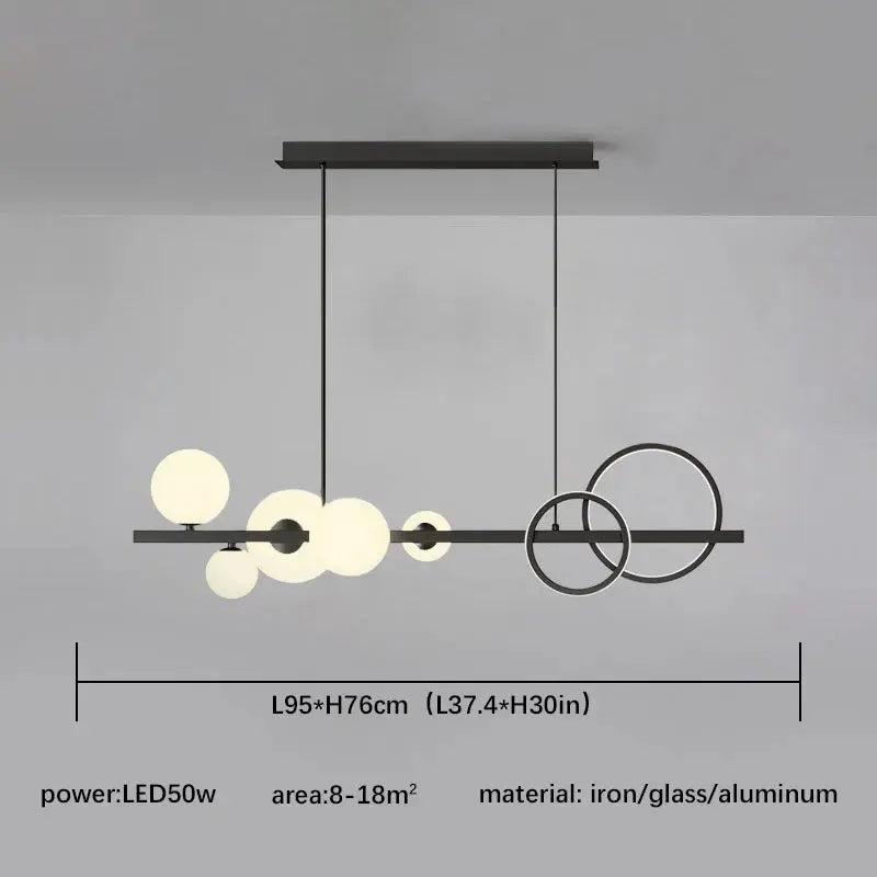 Denny 2.0 – Modern Creative LED Pendant Lamp for Stylish, Contemporary Lighting Monalume