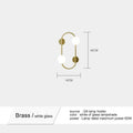 Modern Simple Frosted LED Glass Wall Light – Lumevo lampasa.com