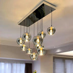 Orman – Sophisticated Luxury Glass Dimmable Pendant Lamp for Elegant Interiors Monalume