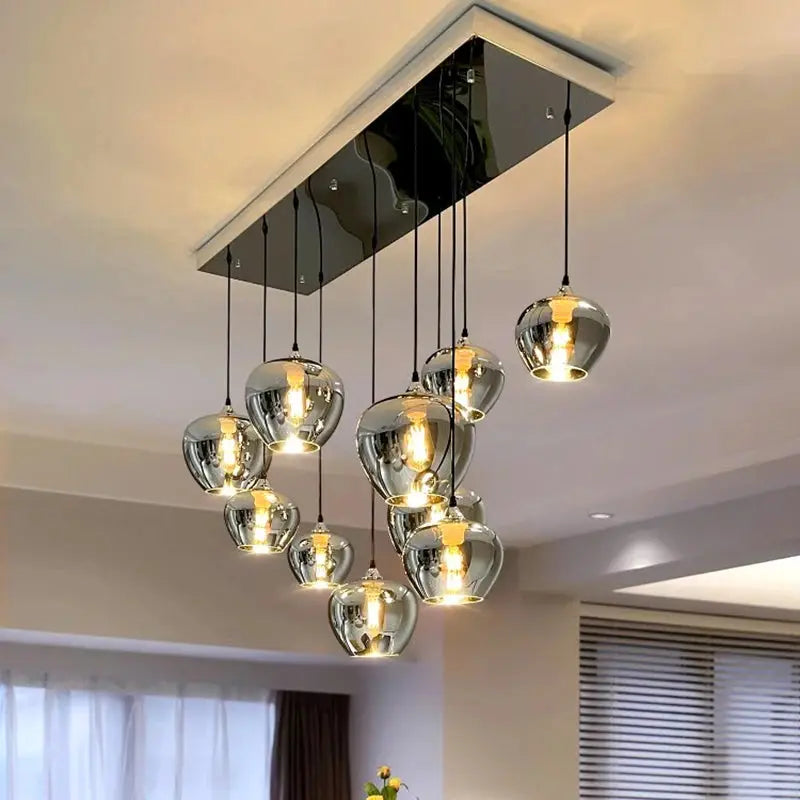 Orman – Sophisticated Luxury Glass Dimmable Pendant Lamp for Elegant Interiors Monalume