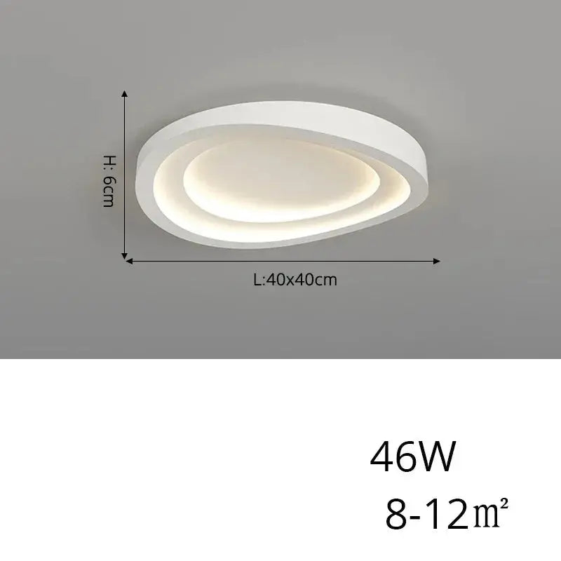 Alex – Modern Sleek Designer Dimmable LED Ceiling Lamp for Contemporary Spaces Monalume