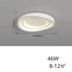 Alex – Modern Sleek Designer Dimmable LED Ceiling Lamp for Contemporary Spaces Monalume
