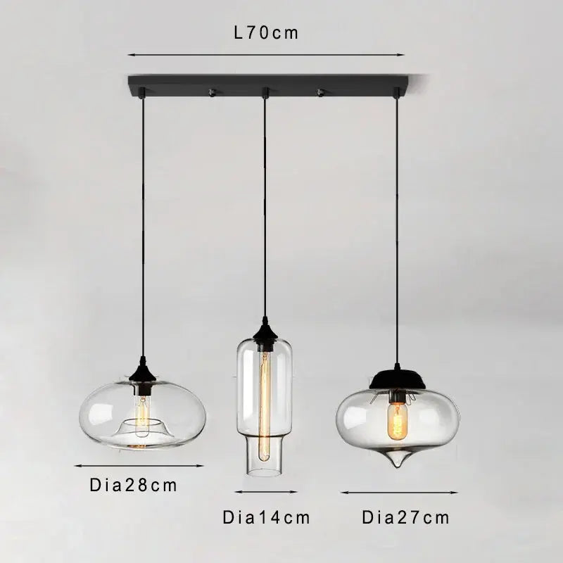 Norna – Classic Glass Pendant Lamp for Timeless Elegance Monalume