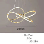 Ashild – Nordic Modern Geometric Line Dimmable LED Pendant Lamp for Sleek Interiors Monalume