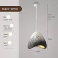 Kaia – Handmade Japandi Wabi-Sabi LED Pendant Light for Serene, Minimalist Interiors Monalume.com