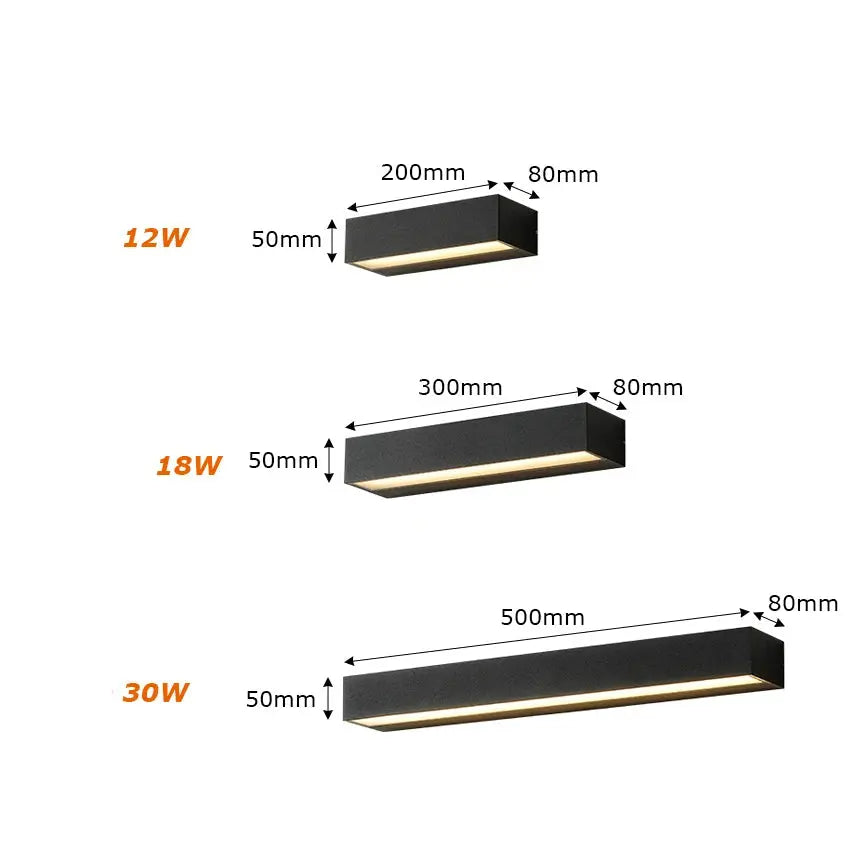 Drexel – Outdoor Waterproof LED Wall Lamp Lampasa.com