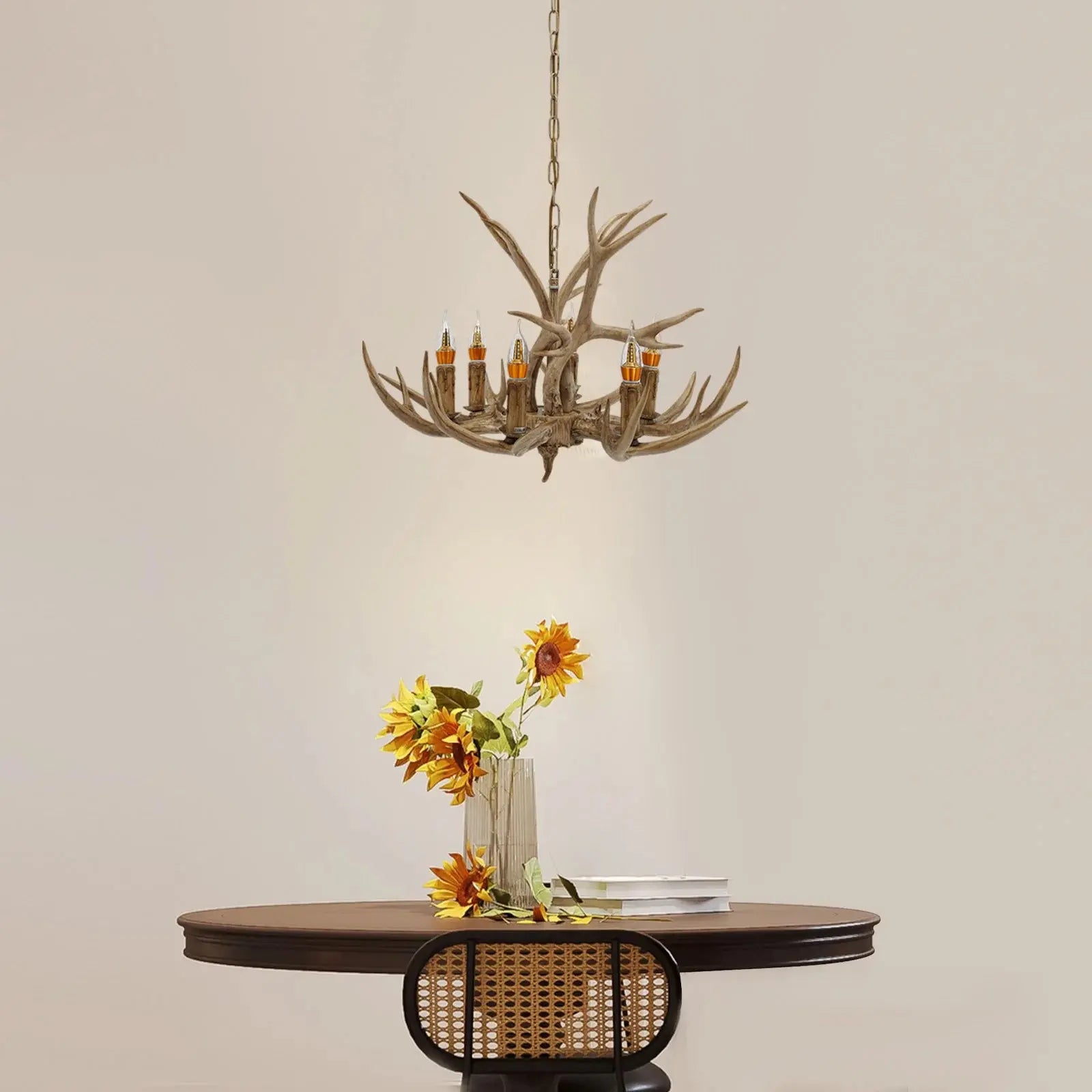 Thorben – handmade Antler Style LED Pendant Lamp Lampasa.com