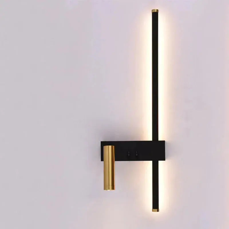 Amalie – Nordic Bedside LED Spot Wall Lamp for Minimalist, Focused Lighting Monalume