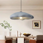Emmi – Handmade Japandi Wabi-Sabi LED Pendant Light for Minimalist Natural Interiors Monalume.com