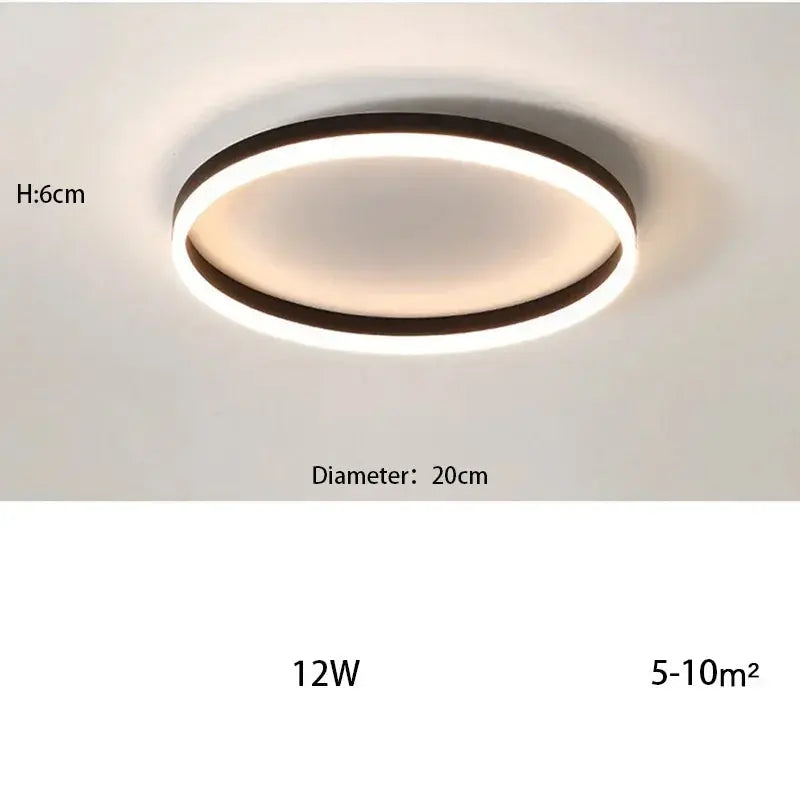 Aksel – Modern Dimmable LED Ceiling Lamp for Flexible Lighting Solutions Monalume