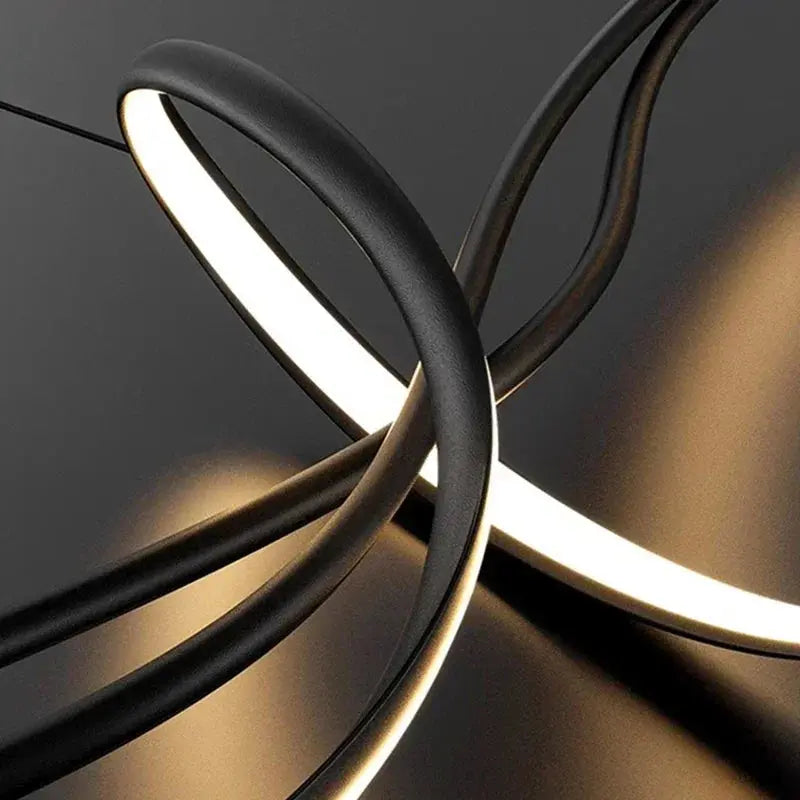 Arne – Modern Futuristic Dimmable LED Pendant Light for Dining Tables and Bars Monalume.com