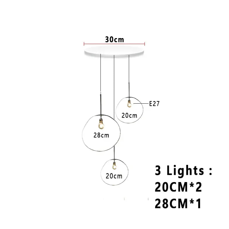 Elna – Modern Lava-Inspired Nordic LED PVC Ball Pendant Lamp for Bold, Stylish Lighting Monalume