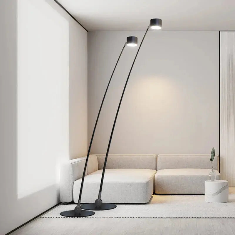Embla – Modern Minimalist Long Strip LED Floor Lamp for Sleek, Ambient Lighting Monalume