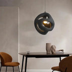 Misaki – Unique Handmade Japanese Wabi-Sabi LED Pendant Light for Tranquil, Minimalist Interiors Monalume