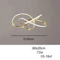 Ashild – Nordic Modern Geometric Line Dimmable LED Pendant Lamp for Sleek Interiors Monalume
