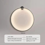 Luna – Modern Minimalist Dimmable LED Ring Wall Lamp for Sleek, Ambient Lighting Monalume