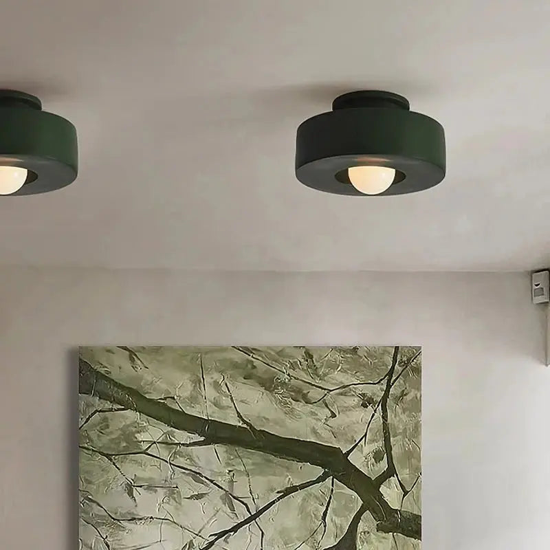 Kaja – Handmade Nordic Minimalist LED Ceiling Lamp for Simple, Elegant Lighting Monalume