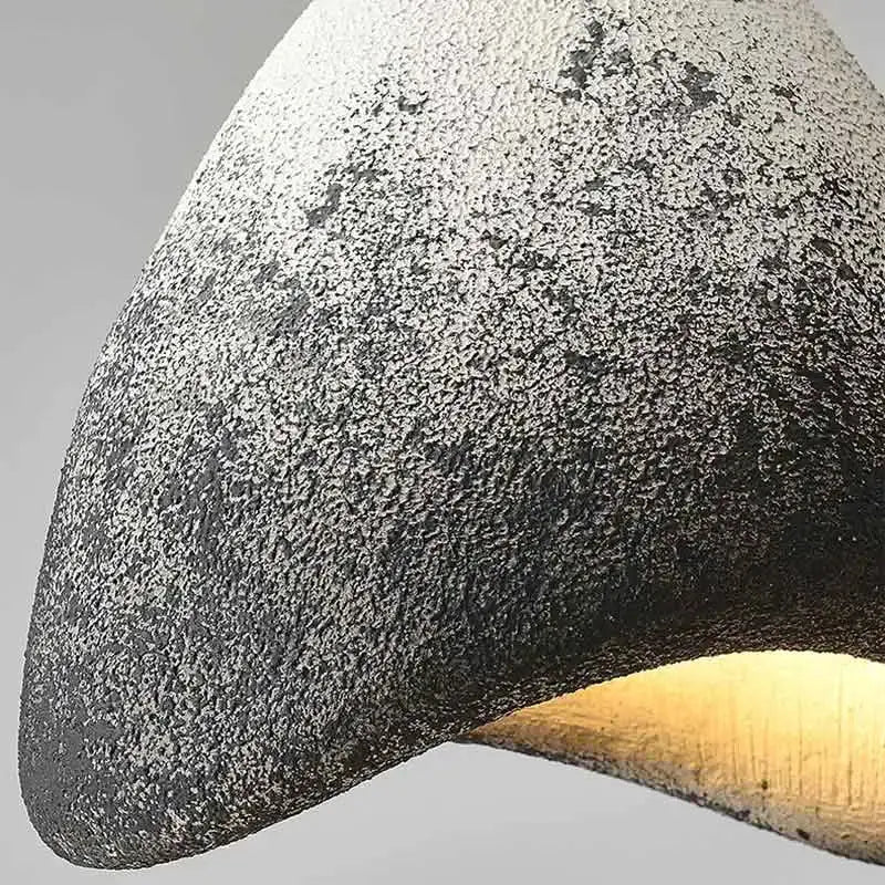 Kaia – Handmade Japandi Wabi-Sabi LED Pendant Light for Serene, Minimalist Interiors Monalume.com